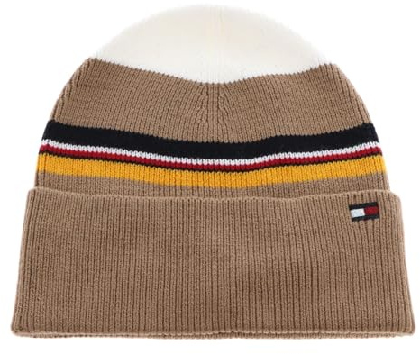 Tommy Hilfiger Essential Knit Beanie Camel Mix