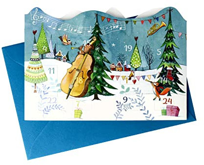 Leuchtender Adventskalender - schönes Geschenk für Musiker