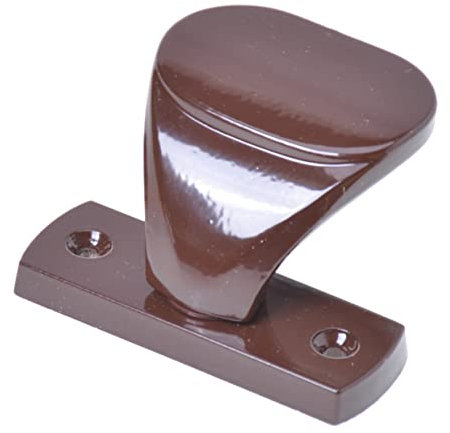 Aqbau® Poignée de porte fixe pour porte de cadre - Marron