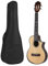 Batking Tenor-Ukulele für Profis, Massivholz, 66 cm, Hawaii-Ukulele für Erwachsene, Cutaway-Reise-Ukulelen für Kinder, Schlitz-Kopfplatten-Ukulele mit Gigbag