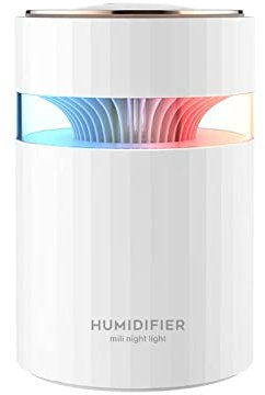 REJOON humidifier Electric Humidifier Diffuser Essential Aroma Oil Air Humidifier USB Household Office Mist Maker LED Light 900ml white 900ml