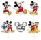 dekora - Kit para Hacer y Decorar Cupcakes de Mickey Mouse en Papel - 6 Modelos 30 Unidades