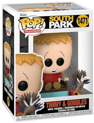 Funko POP! & Buddy: South Park - Timmy Burch & Gobbles | Offizieller Fanartikel und Merch - Vinyl Sammelfigur als Regal Deko - Geschenkidee zum Geburtstag für Fans und Sammler