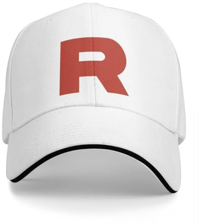 BEABAG Basecap Team Rocket Cap Baseballmütze Cosplay Hüte Herren Damen