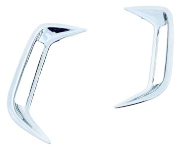 BLNETU Für Toyota Für Yaris Für Cross 2020 2021 2022 2023 ABS Auto Nebelschlussleuchte Lampenabdeckung Nebelscheinwerfer Rahmenverkleidungen(2)