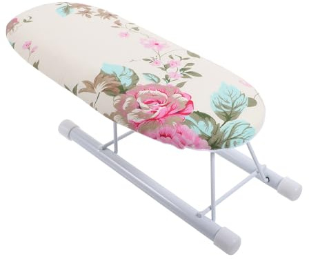 MAGICLULU Table à Repasser Pliable et Réutilisable Petite en Tissu et Tube D'acier Planche à Repasser Manches de Chemises à Domicile