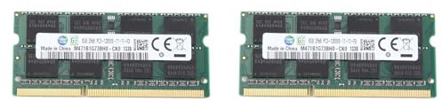 Qhpnunhq 2X Memoria de ordenador portátil DDR3 8GB RAM 1600MHz PC3-12800 1.5V 204 pines SODImm para memoria de ordenador portátil