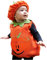 YULONGESS Baby Halloween Kostüm mit Hut Jungen Onesie Pumpkin Autumn Overall Hochzeit Kinder Jumpsuit Weiche Orange Kostüme Lustig Lässig Strampler Winter Faschingskostüme Babykostüm Halloweenkostüm