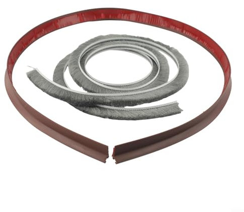 Innovative Design 100CM Sealing Strip for Doors Against and Noise (Brown)