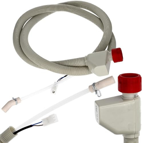 Zulaufschlauch Aquastop-Schlauch 3/4 Zoll 2,14m kompatibel mit Bosch Siemens Geschirrspüler wie 00668113/668113 SuperSilence iQ300 iQ500 iQ700 Sicherheitszulaufschlauch Spülmaschine (ersatz)