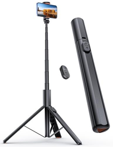 ANXRE 180cm Treppiede Per Smartphone Monopiede Portatile, NT79 Estensibile Bastone Selfie Cavalletto Per Smartphone Selfie Stick Compatibile Con iPhone/Samsung/Gopro/Telecamera
