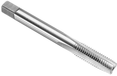 uxcell HSS6542 Taraud conique manuel 3/8-20 BSF 2B Filetage conique Taraud à vis droite Outil de filetage en acier rapide