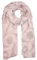 Zwillingsherz Seiden-Tuch Damen mit schlichtem Muster - Made in Italy - Eleganter Sommer-schal für Frauen - Hochwertiges Seidentuch/Seidenschal - Halstuch und Chiffon-Stola Dezent Stilvoll rose