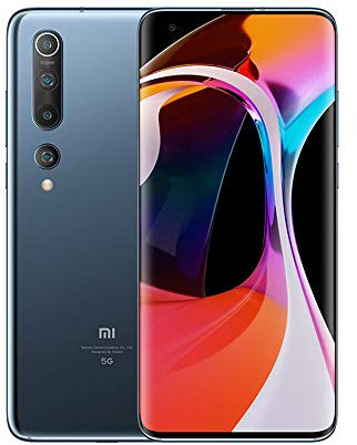 Mi 10 Smartphone Téléphone 8GB 128GB Connectivité et Performances 5G de Pointe Quad 90Hz 6,67 Quad Camera 108MP DotDisplay 4780mAh Gris