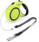 30FT Retractable Dog Leash 30 FT，360° Tangle-Free Dog Walking Leash forMedium and Large Dogs up to 77 lbs one-Hand Brake, one-Button Pause, Lock（Green）
