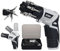 Akkuschrauber Klein, 3.6V mini Akkuschrauber,1300mAh Kleiner Akkuschrauber mit LED-Beleuchtung, 180° drehbarer Körper, Electric Screwdriver mit 6 PCS Quick-change Batch Heads and 19 PCS Bits Fittings