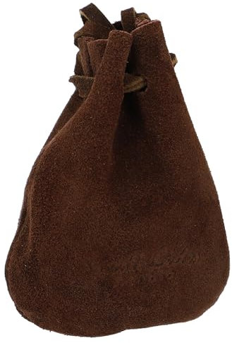Gusti Geldbeutel Leder - Macy Münzbeutel Portemonnaie Schlüsseltasche, Unisex-Erwachsene, Braun Leder