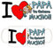Taza Día del Padre I Love Papa te Quiero Mucho - Cerámica