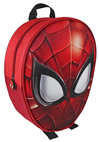 Spiderman 2100-1970 Zaino 3D 31 Centimetri, Bambino, Poliestere, Multicolore