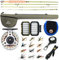 MAXIMUMCATCH Ultra-lite Fliegenrute Bach Panfish/Forelle Fischen in 6’/6’6’’/7’/7’6’’, 1/2/3 wt (Ultra-lite Rute Combo, 7'0'' 3wt 4 Teile)