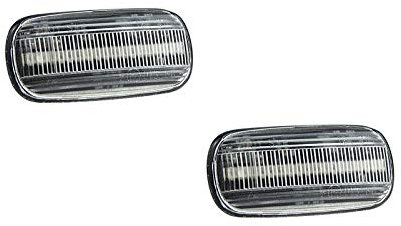 LETRONIX LED Seitenblinker Blinker Module Klar Silber mit E-Prüfzeichen