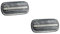 LETRONIX LED Seitenblinker Blinker Module Klar Silber mit E-Prüfzeichen