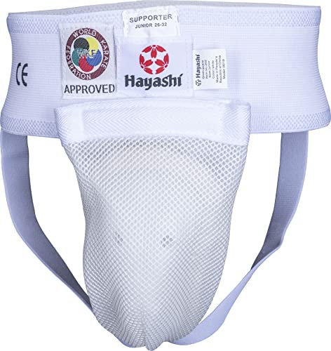 Hayashi Tiefschutz (WKF Approved) - Senior, Weiss