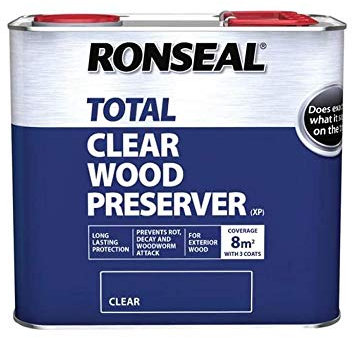 Ronseal Total Wood Preserver - Clear - 2.5L
