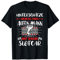 Slotcars Geschenk Slotracing Slotracer Unterschätze Mann T-Shirt