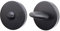 EAI Round Bathroom Thumbturn & Release Set - Matt Black | Universal Black Door Turn and Release Lock for Bathroom/Toilet with Emergency Coin Release Lock