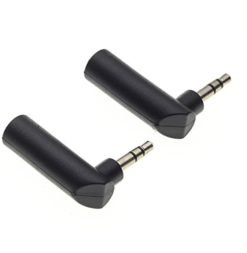 1/4 6,35mm Stereo Stecker Stecker auf Dual 1/4 6,35mm Klinke Buchse Splitter Adapter, Dual 6,5mm Klinke Adapter Audio Y Kabel Splitter für Gitarre, Mikrofon, Verstärker, 2 Stück