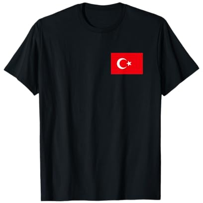 Türkei Flagge Türk Bayragi Design Damen Herren Deko Türkiye T-Shirt