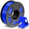 JAYO PLA Filament 1.75 mm, 3D Drucker Filament, Maßgenauigkeit +/- 0.02mm, 1.1 KG Spule (2,4 lbs), Sauber Gewickeltes Filament, Blau 1100G