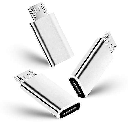 Abrity USB C auf Micro USB Adapter für Schnelle Datenübertragung und Ladevorgänge - Dauerhaft