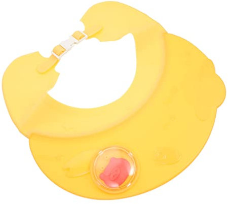 Kisangel Duschhaube Duschhut Baby-Shampoo Besenhalter Säuglingsschutzkappen Baby-duschkappen Shampoo-Kappen Badeschutzkappen Sicherheitsvisierhut Wasserdicht Plastik Shampoo-artefakt Kind