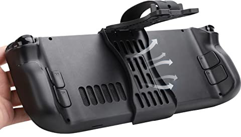 Ständer für Steam Deck, Verstellbarer 2-in-1-Halter, Standfuß für Steam Deck, Faltbarer Telefonhalter mit Kickstand