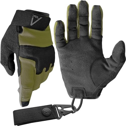 ACE Schakal Einsatz-Handschuh - Outdoor-Handschuhe Taktisch - Handschutz für Paintball und Schießsport - Oliv - XL