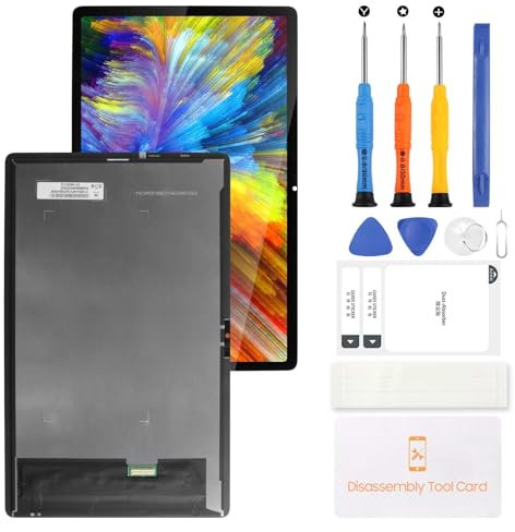 Pantalla LCD para Lenovo Tab P11 Gen 2 / P11 2022 TB350FU TB350XU TB350 Pantalla de repuesto LCD Pantalla táctil digitalizador Asamblea piezas de reparación con herramientas (negro)