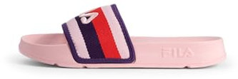 FILA Morro bay Stripes Slipper Wmn, Sandali scorrevoli Donna, Carisma Rosa in Polvere, 36 EU