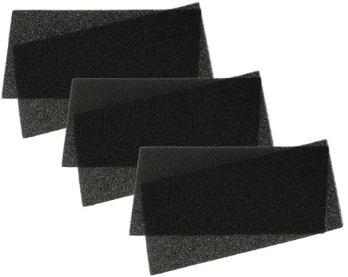vhbw 6x Schaumfilter 40 PPI kompatibel mit Whirlpool AZA-HP 973 (857501221020), AZAHP 9782 (857500226020) Wäschetrockner