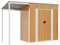 prissent Gartenhütte Gerätehäuser Gerätehaus Fahrradunterstand Gartenschrank Storage Shed Wetterfest Schuppen Garten Hellbraun