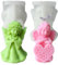Midnadiy 3D Angel Candle Mold, 2 Pcs Angel Silicone Candle Molds for Candle Making, DIY Handmade Soaps, Resin Crafts, Easter Gift, Mother's Day Gift, Home Decor