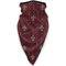 Fleur De Lys Rouge Lys Royal Unisexe Echarpe Gaiter Écharpe Multi-Usage Bandana Anti-Solaire Balaclava pour Motorcycle Bike Yoga