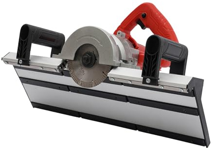 Fliesenschneider Elektrisch Fliesensäge mit Sägeblatt,Wasserpumpe,Weicher Schlauch,43° Fasenmaschine 1200W 13000r/min