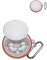 Case for Anker Soundcore Sleep A20 Wireless Earbuds,with Keychain & Lanyard,Soft Silicone Protective Cover,Full Protection,Transparent Pink