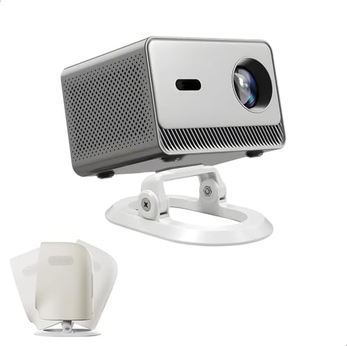 fuxunamz Supporto Proiettore, Supporto Regolabile per Proiettore, con Connettore a Vite da 1/4, Adatto Alla Maggior Parte Dei Modelli di Proiettori, per Camera da Letto, Soggiorno, Sala Conferenze