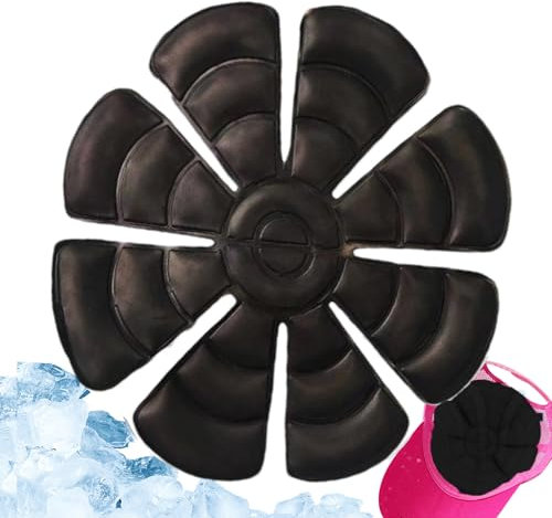 Kühlpads Für Cap, PCMHut Kühlmatte, Kühlakku Gel Für Sonnenhut, Kühlpack Kühlakku Gel Für Sonnenhut Schutzhelm, Wiederverwendbare Unterhut Kühlkissen Für Die Kopfpflege, Wärmelinderung