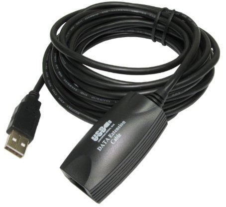 World of Data� 5m USB 2.0 Active Repeater Extension Cable - Premium Quality - High Speed