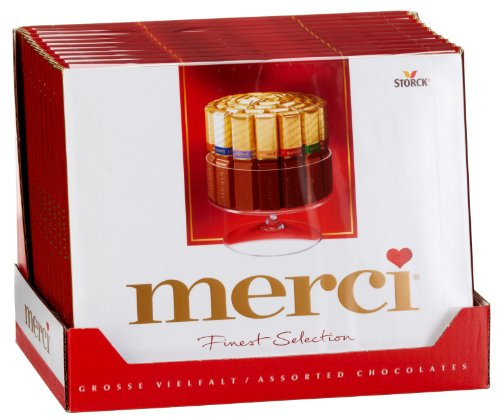 Merci Große Vielfalt, 10er Pack (10 x 250 g Packung)