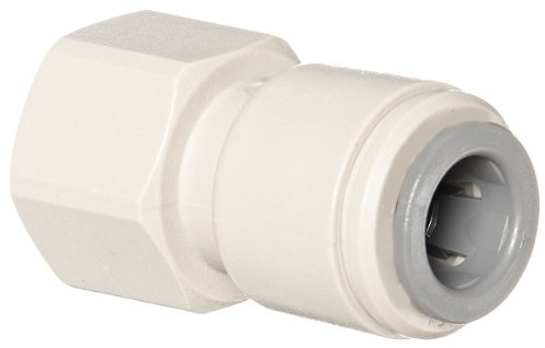 John Guest Female Adaptor 3/8 inch Tube OD x 3/8 FFL Thread (one Supplied)